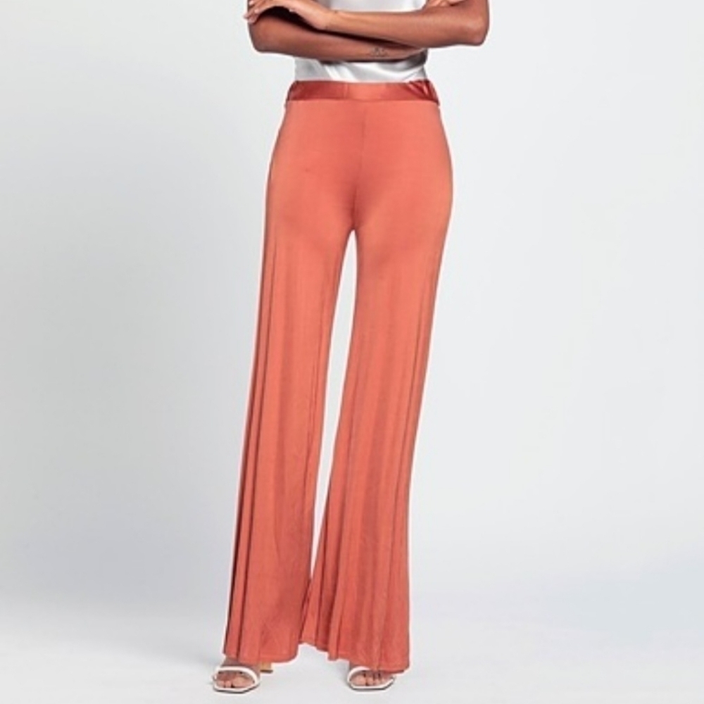 (a.s.a.p.) | Wide Leg Slinky Pant